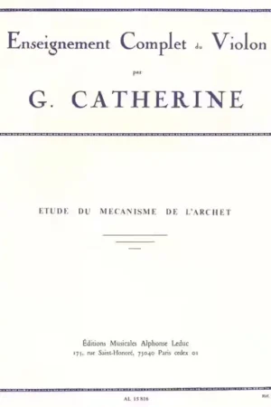 Leduc Études Du Mécanisme De L'Archet | Nouveau produit
