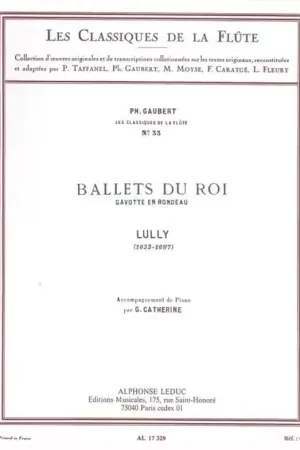 Derniers jours | Leduc Lully: Ballets du Roi Gavotte en Rondeau -