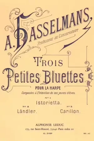 Leduc 3 Petites Bluettes Op.28 (Harp solo) | Achat sécurisé