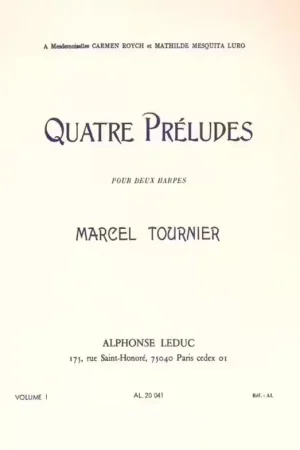 Très populaire - Leduc Quatre Préludes - Four Preludes Vol. 1
