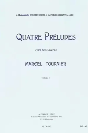 Offre spéciale - Leduc Quatre Préludes - Four Preludes Vol. 2