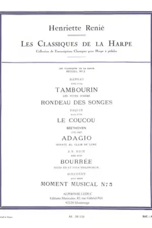 Prix cassé - Leduc Les Classiques de la Harpe Vol. 3