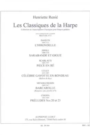 Liquidation - Leduc Les Classiques de la Harpe No. 2