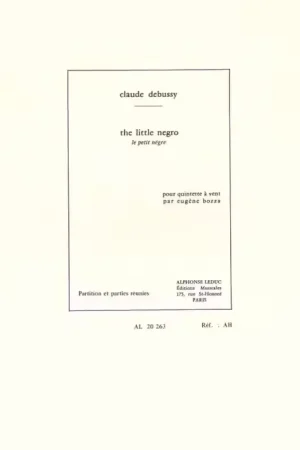 Disponible maintenant - Leduc Le Petit Nègre