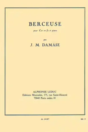 Leduc Berceuse Cor En Fa Et Piano - Qualité professionnelle