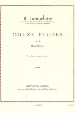 Leduc 12 Etudes - Plus que quelques unités
