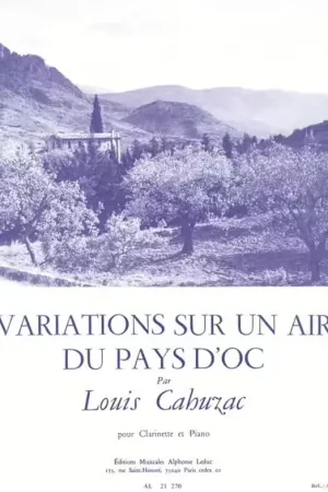 Leduc Variations sur un air du Pays d'Oc | Achetez en ligne