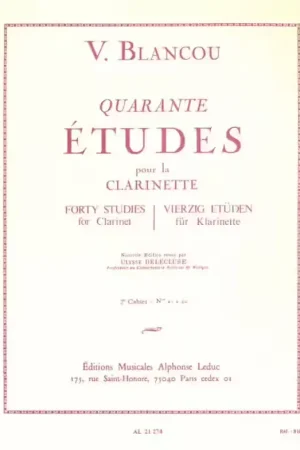 Leduc 40 Études - 2eme Cahier ? Nos. 21-40 | Retour facile