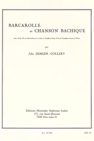 Leduc Barcarolle and Bacchanalian Song - Best-seller