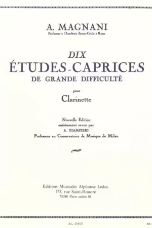 Leduc 10 Tantrum Studies Of Great Difficulty - Best-seller