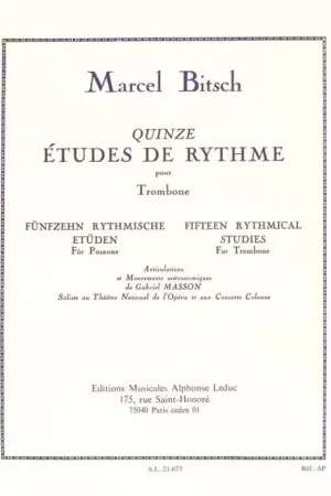 Leduc 15 Etudes de Rythme | Direct usine