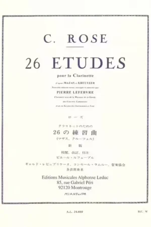 Leduc 26 Études - Fin de série