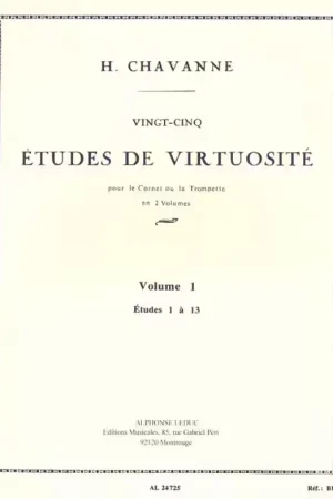 Leduc Vingt-Cinq etudes de Virtuosite - Volume 1 | Recommandé