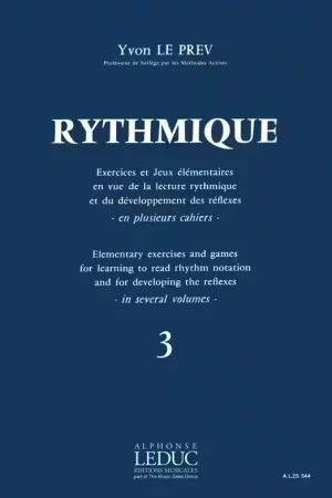 Expédition express - Leduc Rythmique Exercices et jeux - Vol. 3