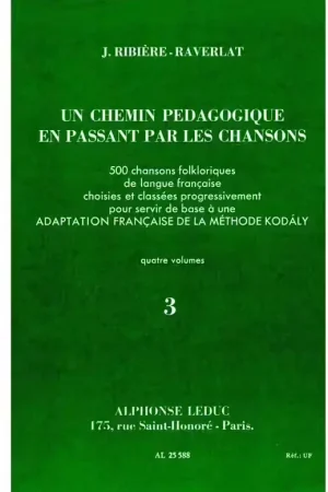 Tout nouveau - Leduc Chemin Pédagogique En Passant Par Les Chansons V.3