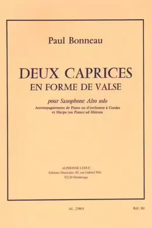Nouveauté - Leduc 2 Caprices en Forme de Valse