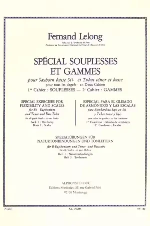 Leduc Spécial Souplesses et Gammes - 2e Cahier | Très bien noté