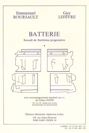 Leduc Batterie - Recueil de Partitions Progressives | Livraison rapide