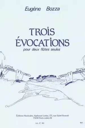 Direct fabricant | Leduc Three Evocations For Two Flutes