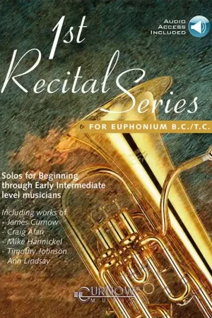 Curnow 1st Recital Series for Euphonium B.C./T.C. - Commandez en ligne