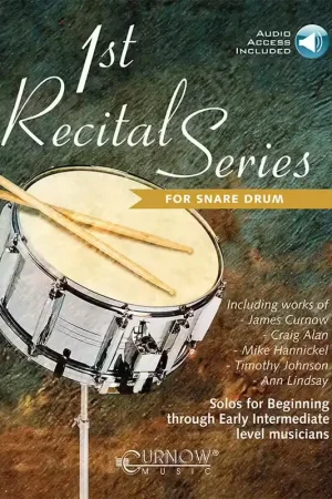 Produit phare | Curnow 1st Recital Series for Snare Drum