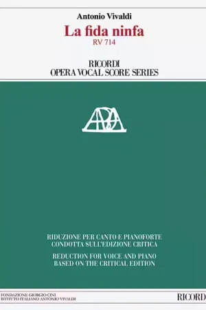 Ricordi La fida ninfa RV714 - Qualité premium