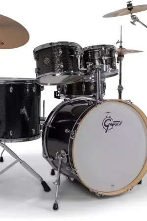 Haute qualité - Gretsch Drums CATALINA MAPLE BLACK STARDUST CM2-E625-BS