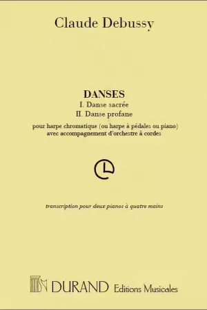 Durand Danses 2 Pianos - Réduction