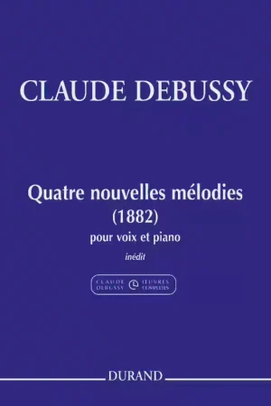 Durand Quatre Nouvelles Mélodies - Bien noté