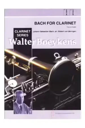 Dehaske J.S. Bach For Clarinet - Prix avantageux