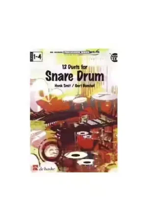 Dehaske 12 Duets for Snare Drum | Nouveauté