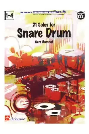 Dehaske 21 Solos for Snare Drum - Commandez maintenant