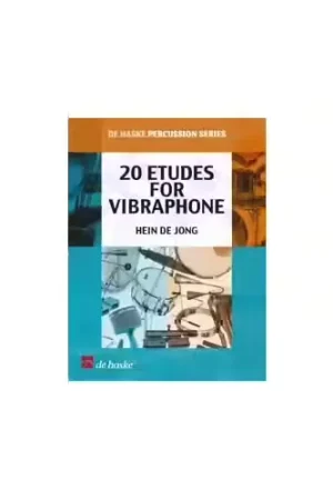 Nouvel arrivage - Dehaske 20 Etudes for Vibraphone
