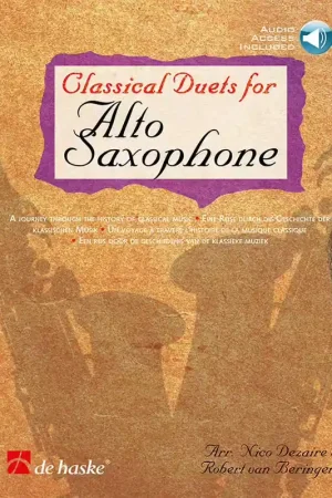 Dehaske Classical Duets for Alto Saxophone | Expédition rapide