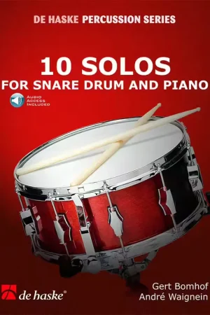 Dehaske 10 Solos for Snare Drum and Piano | Produit phare