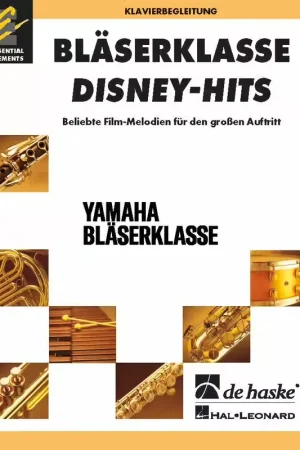 Dehaske BläserKlasse Disney-Hits - Klavierbegleitung | Aujourd'hui seulement