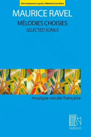Durand Mélodies Choisies - Selected Songs - Haute qualité