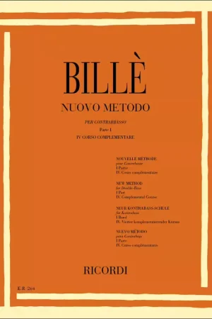 Premium - Ricordi Nuovo Metodo Per Contrabbasso A 4 E 5 Corde