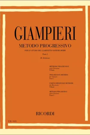 Ricordi Metodo Progressivo Per Lo Studio | Achetez dès maintenant