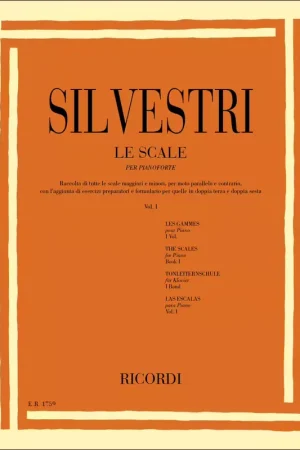 Tout juste ajouté | Ricordi Le Scale Per Pianoforte Vol. I