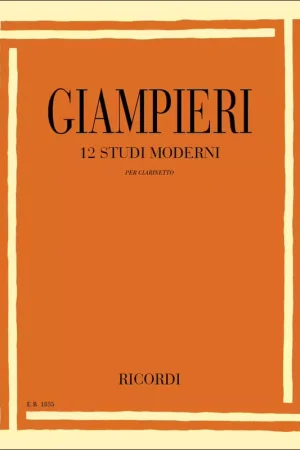 Ricordi 12 Studi moderni | Tout nouveau