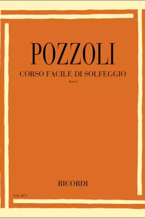 Ricordi Corso Facile Di Solfeggio Parte I - Liquidation