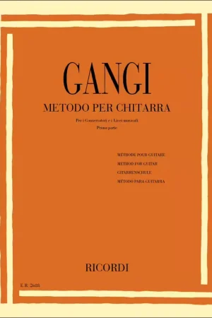 Ricordi Metodo Per Chitarra Parte I | Coup de cœur