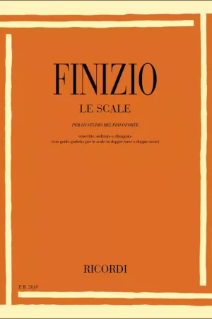 Ricordi Le Scale Per Lo Studio Del Pianoforte | Nouveau lancement