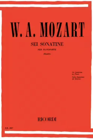 Top des ventes | Ricordi 6 Sonatine