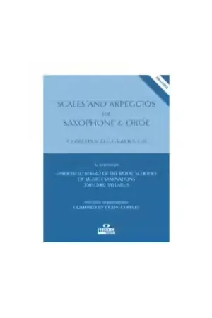 Fentone Music Scales and Arpeggios for Saxophone-Oboe | Dernier arrivage