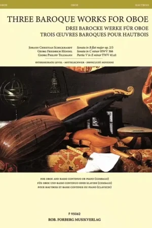 Forberg Three Baroque Works for Oboe - Fin de série