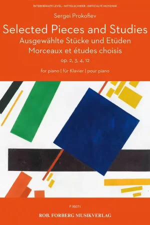 Prix promo - Forberg Selected pieces and studies