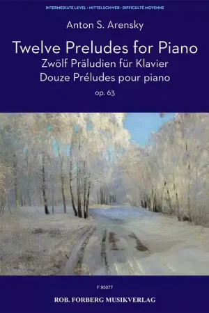 Prix spécial - Forberg 12 Preludes Op. 63