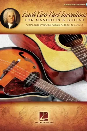 Économisez maintenant | Hal Leonard Bach Two-Part Inventions for Mandolin & Guitar